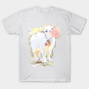 Little Goat Bubble Gum T-Shirt